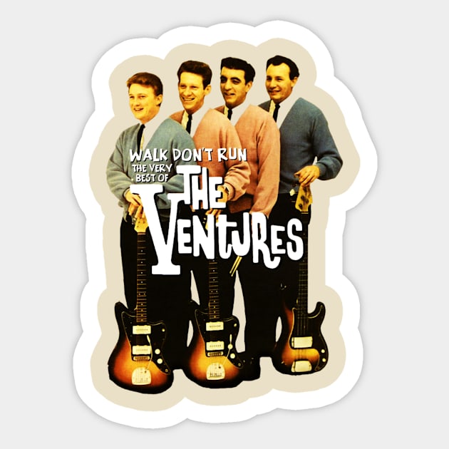 The Venturesss Sticker by Guitar Speak Podcast